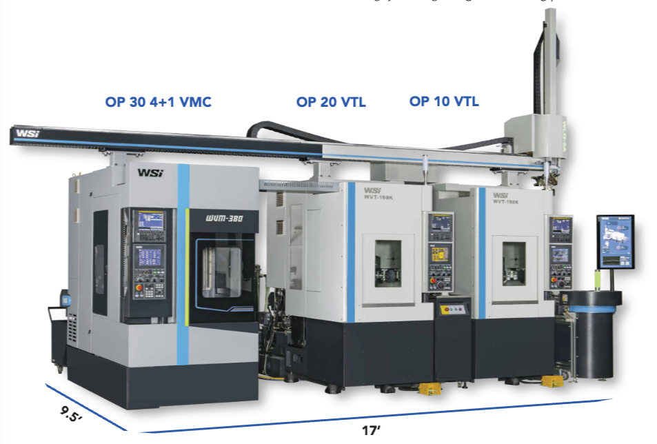 WSI WVM380 Compact 5-Axis Mill 330